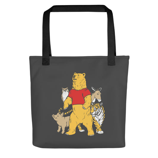 Bear And Friends Tote Bag