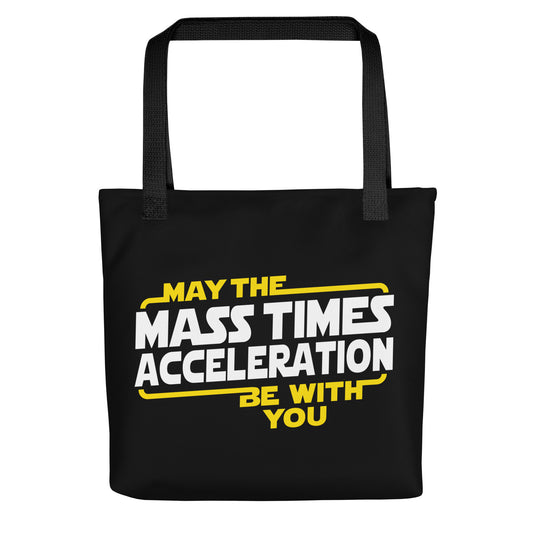 May The Mass x Acceleration Tote Bag