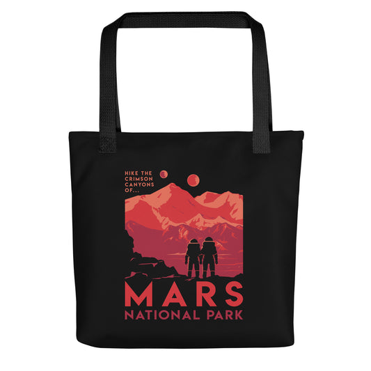 Mars National Park Tote Bag