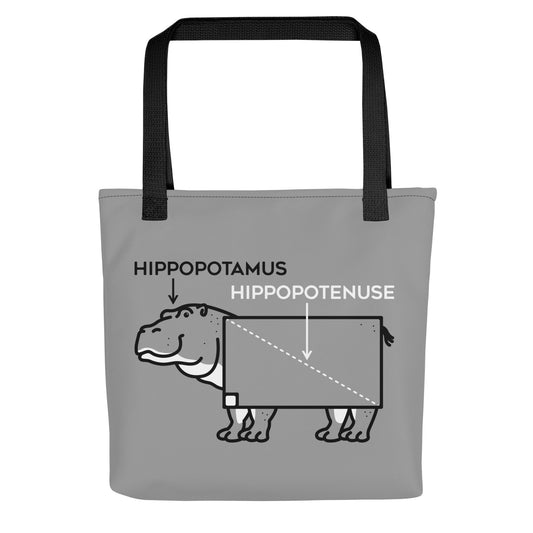 Hippopotenuse Tote Bag