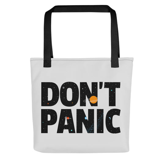 Don't Panic Tote Bag