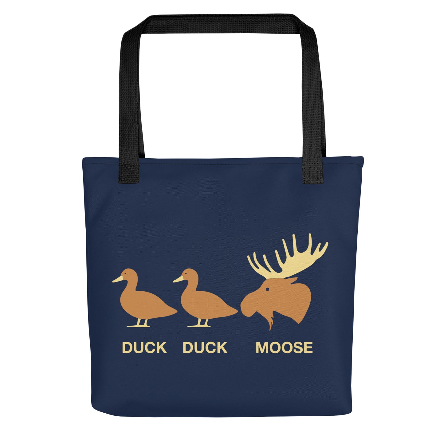 Duck Duck Moose Tote Bag