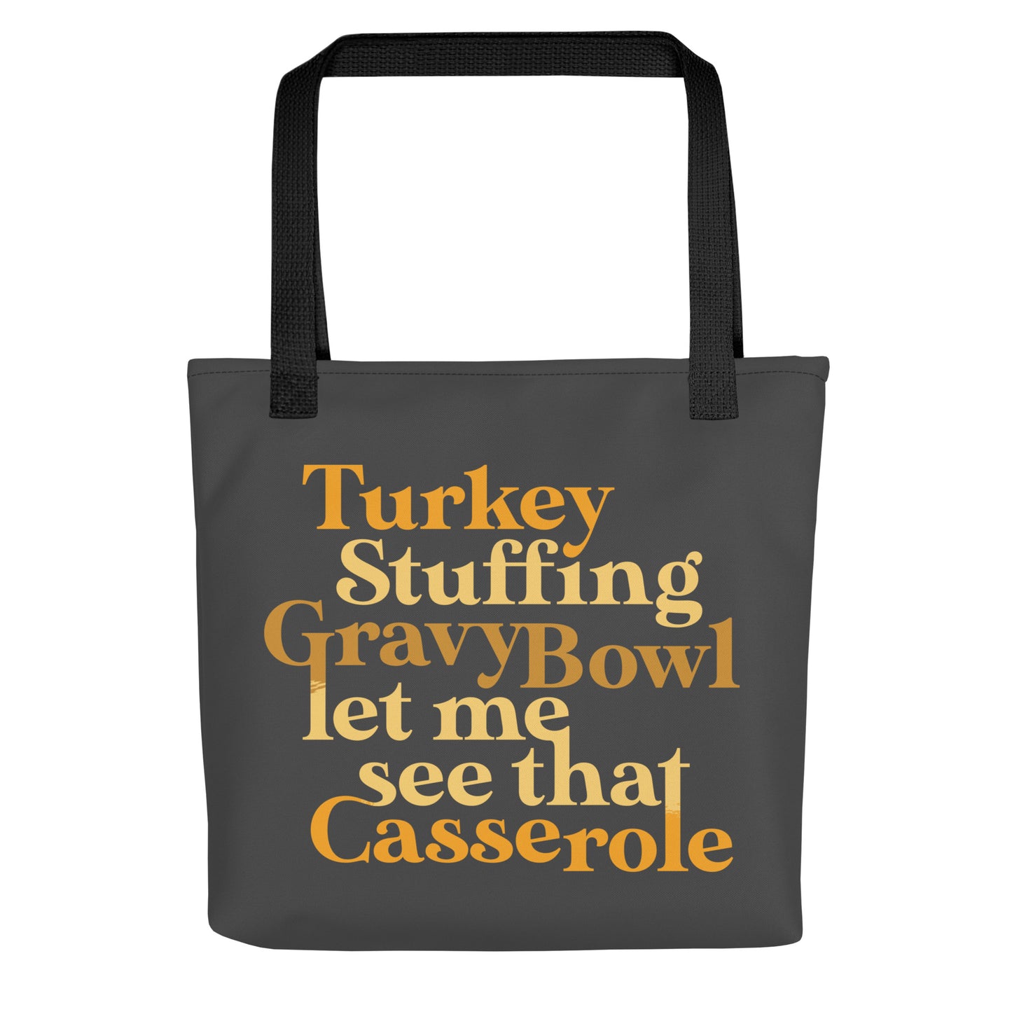 Turkey Stuffing Gravy Bowl Tote Bag