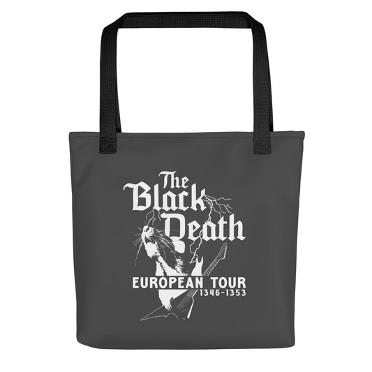 The Black Death Eurpoean Tour Tote Bag