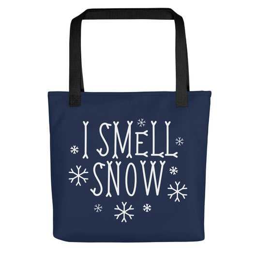 I Smell Snow Tote Bag