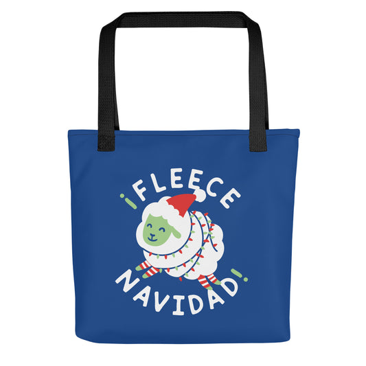 ¡Fleece Navidad! Tote Bag