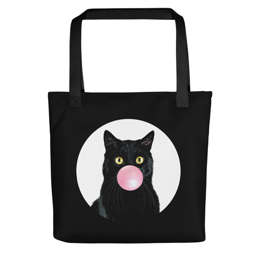 Bubble Cat Tote Bag