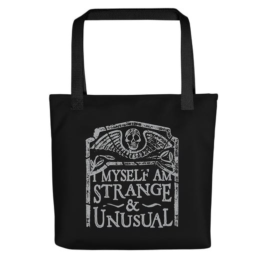 I Myself Am Strange And Unusual Tote Bag