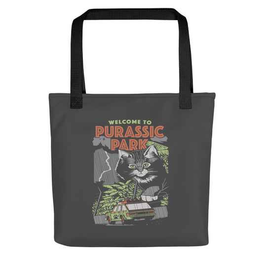 Purassic Park Tote Bag