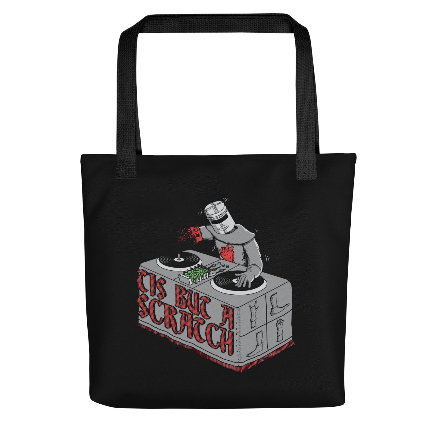 Tis But A Scratch Tote Bag