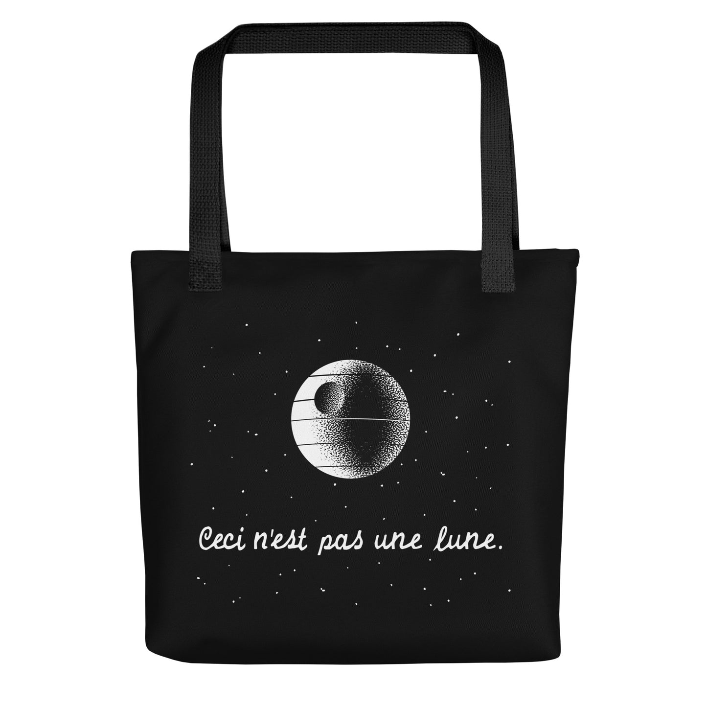 This Is Not A Moon Tote Bag