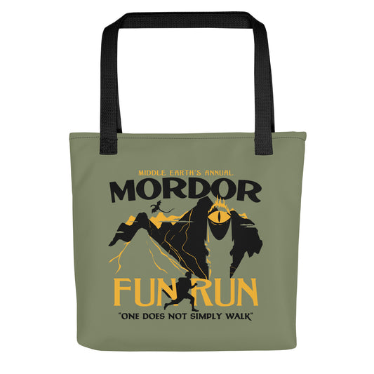 Mordor Fun Run Tote Bag