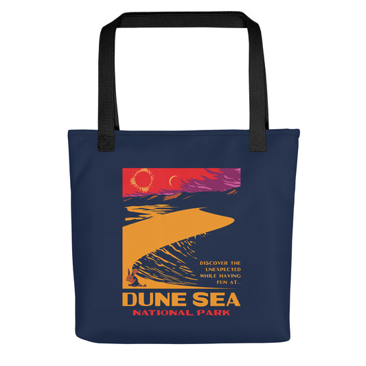 Dune Sea National Park Tote Bag