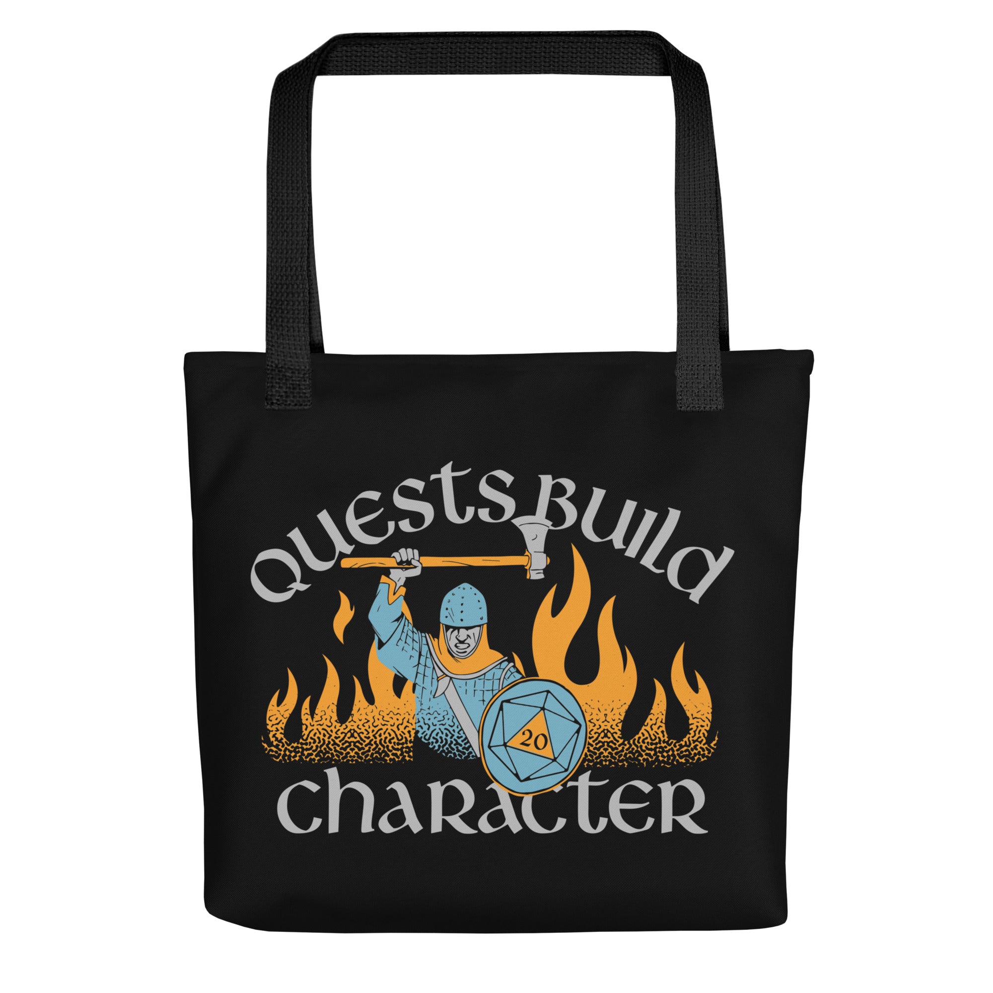 Quests Build Character Tote Bag