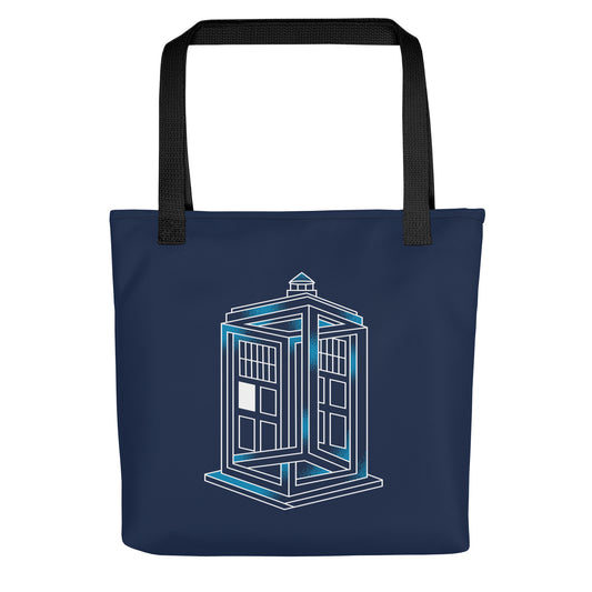 Optical Timey Wimey Tote Bag