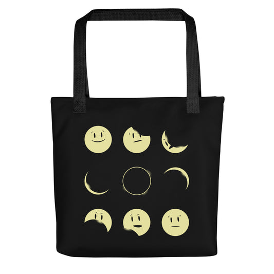 Eclipse Emoji Tote Bag