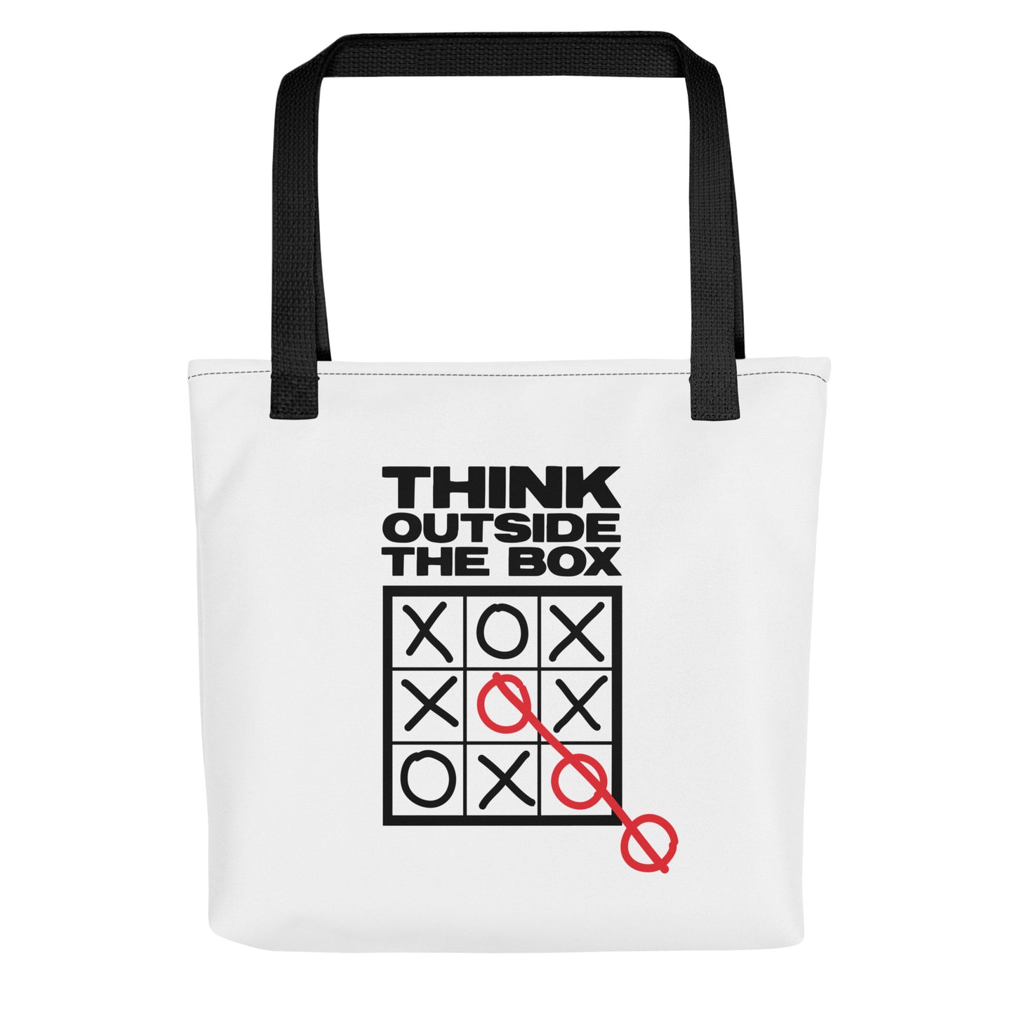 Think Outside The Box Tote Bag