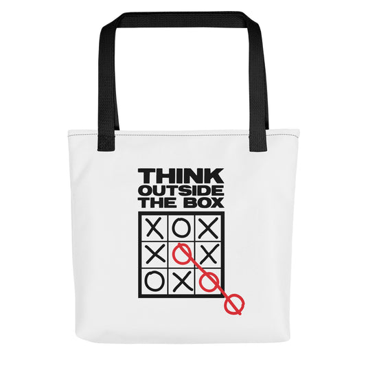 Think Outside The Box Tote Bag