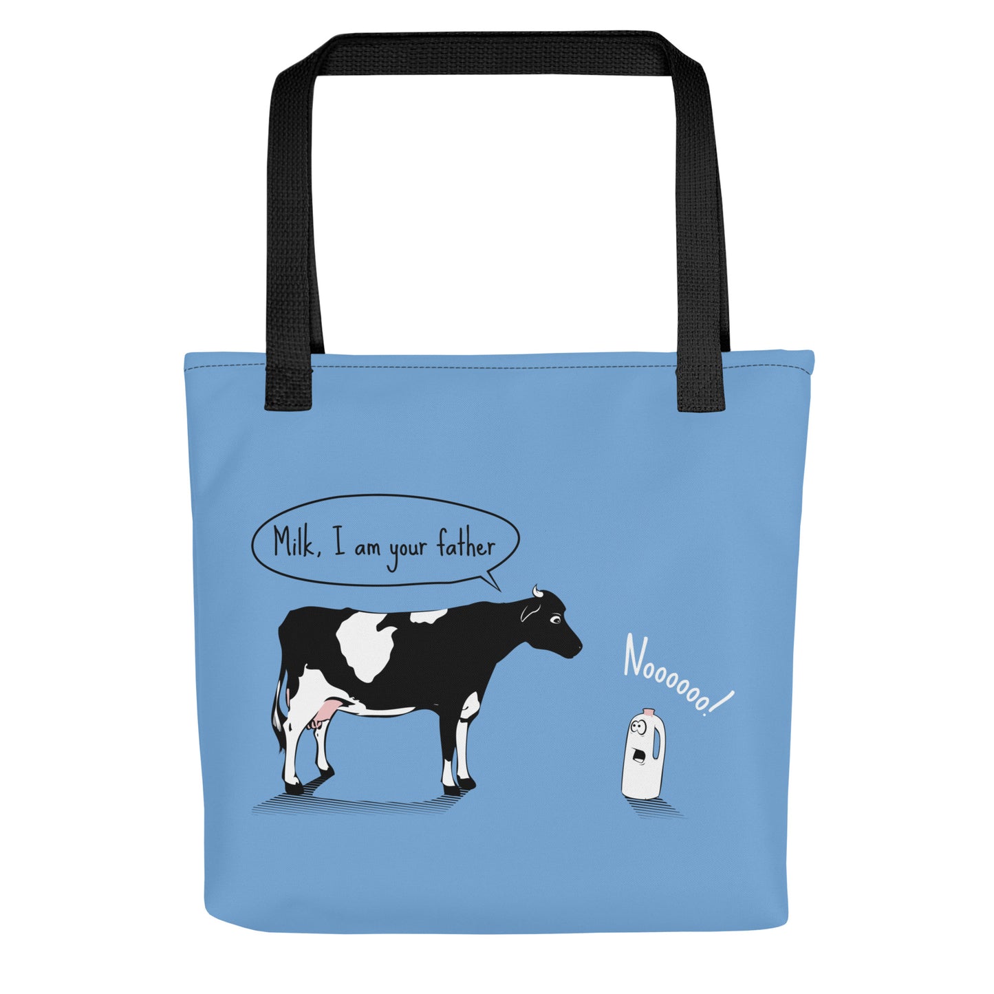 Milk, I am your father Tote Bag