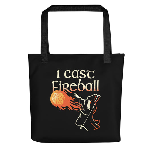 I Cast Fireball Tote Bag