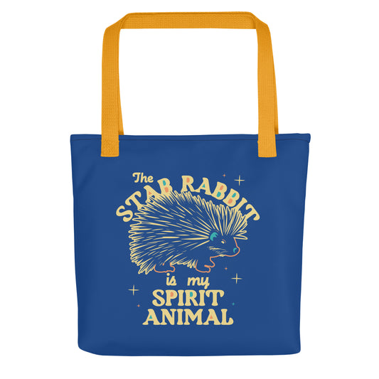 The Stab Rabbit Is My Spirit Animal Tote Bag