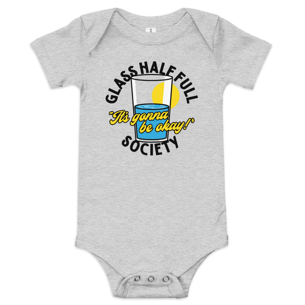 Glass Half Full Society Kid's Onesie