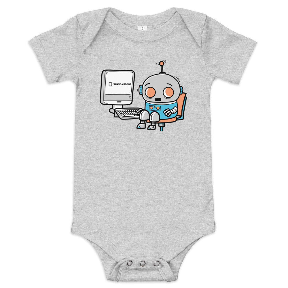 Robot Captcha Kid's Onesie