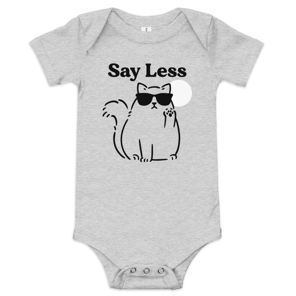 Say Less Kid's Onesie