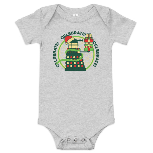 Celebrate! Celebrate! Celebrate! Kid's Onesie