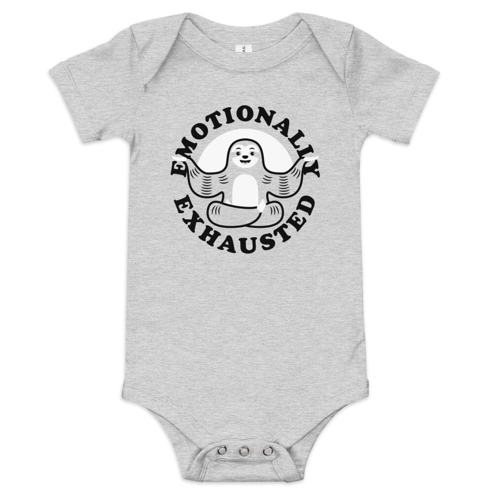 Emotionally Exhausted Kid's Onesie