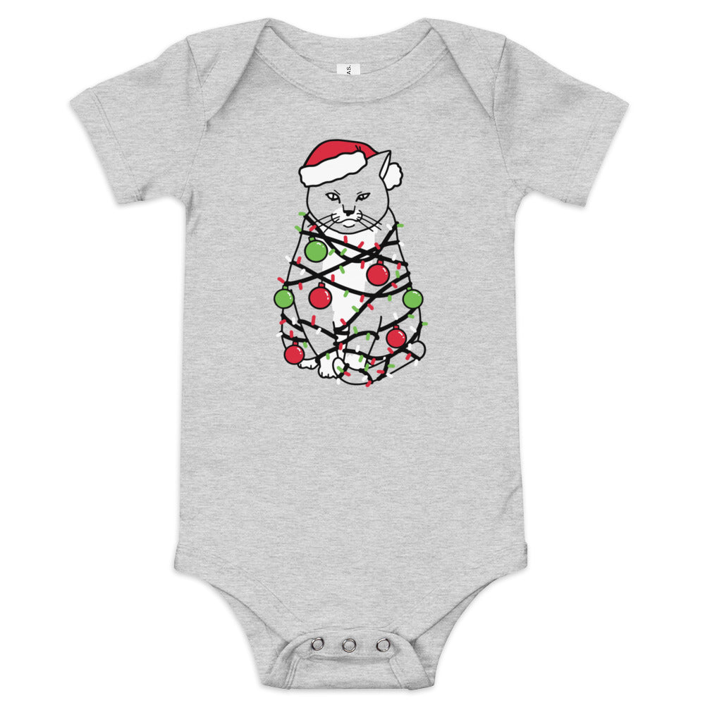 Meowy Christmas Kid's Onesie