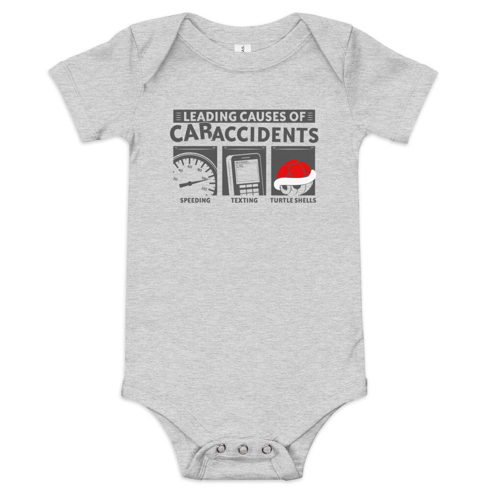 Leading Causes of Accidents Kid's Onesie