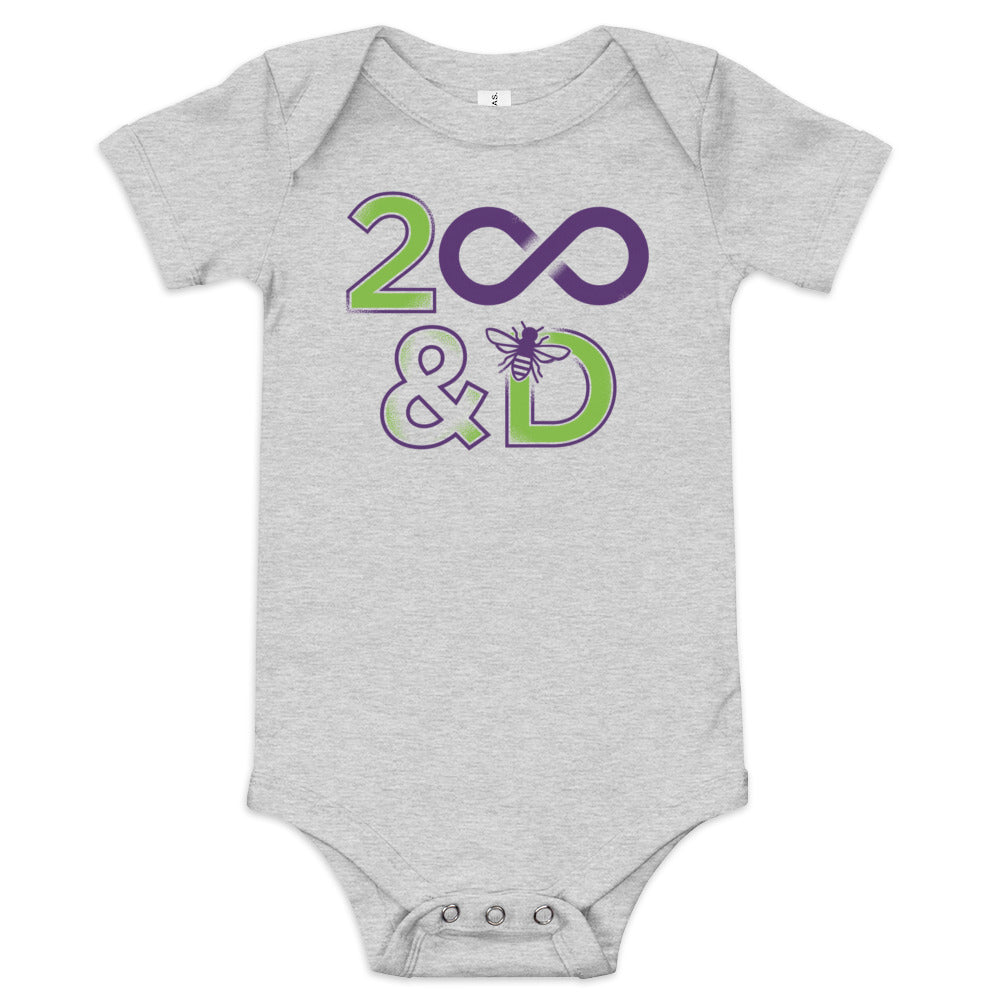 2 Infinity And B On D Kid's Onesie