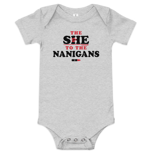 The She To The Nanigans Kid's Onesie