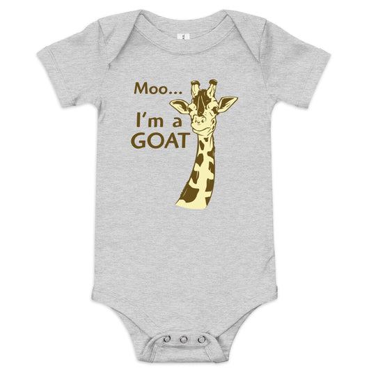 Moo, I'm A Goat Kid's Onesie