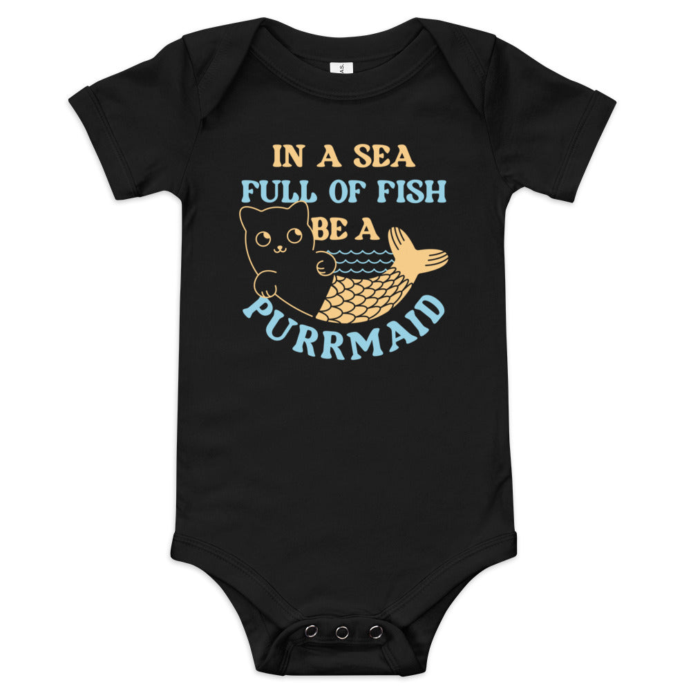 Be A Purrmaid Kid's Onesie