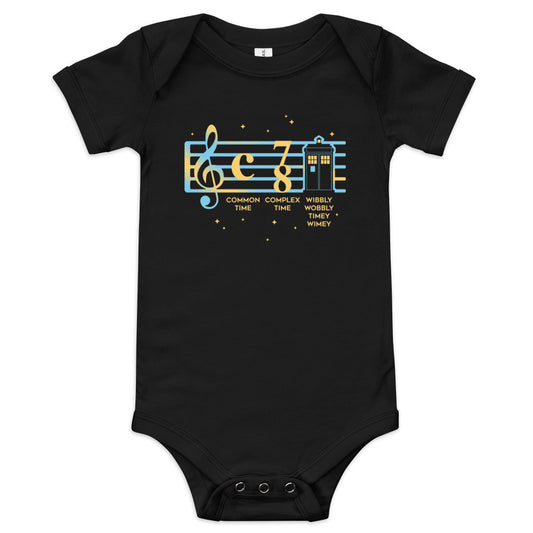 Wibbly Wobbly Timey Wimey Kid's Onesie