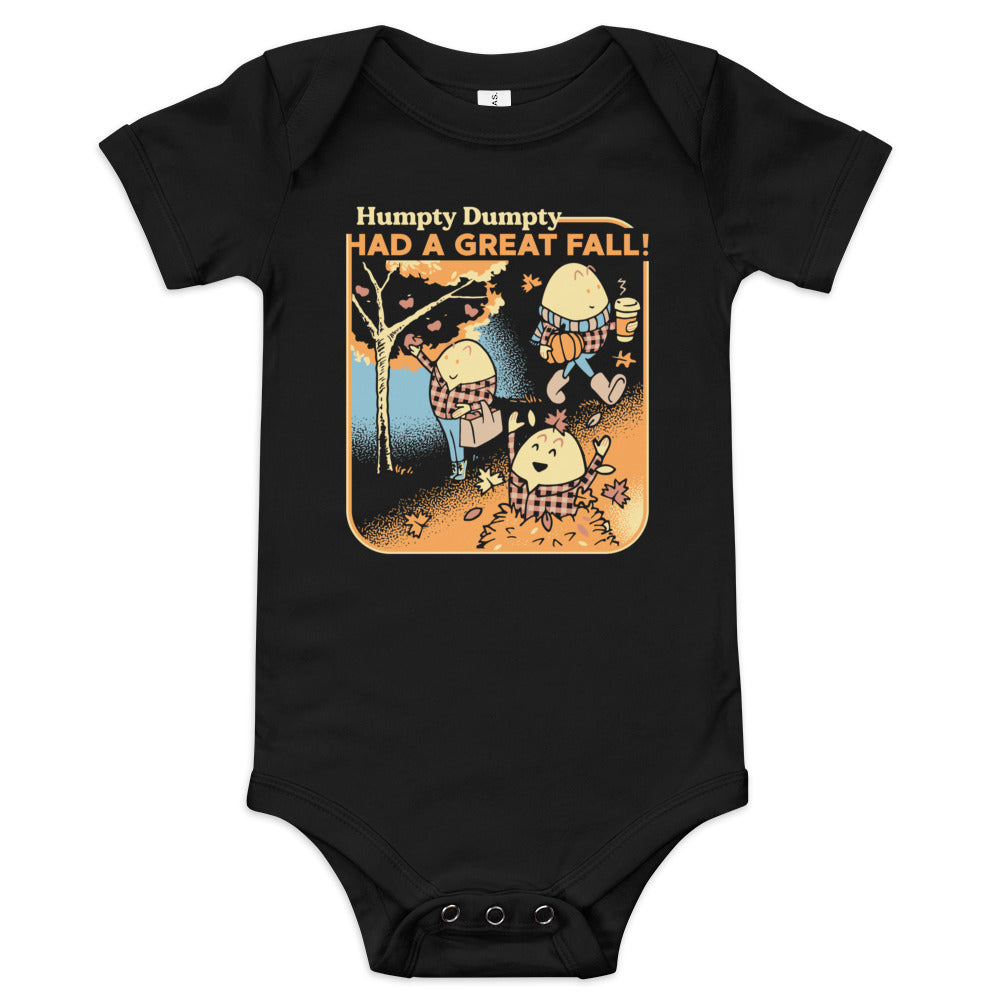 Humpty Dumpty Had A Great Fall Kid's Onesie