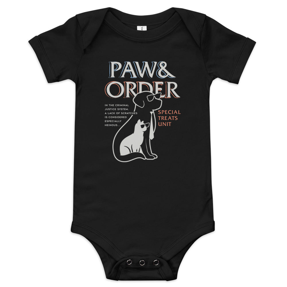 Paw & Order Kid's Onesie