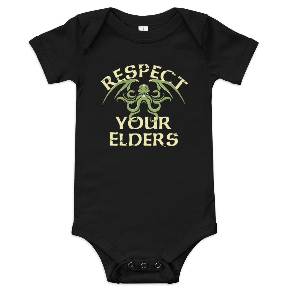 Respect Your Elders Kid's Onesie