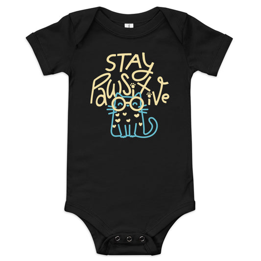 Stay Pawsitive Kid's Onesie