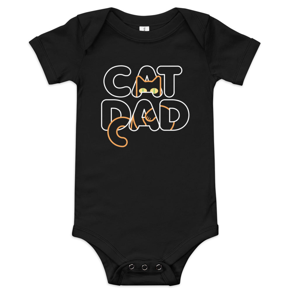 Cat Dad Kid's Onesie