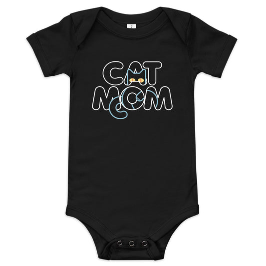 Cat Mom Kid's Onesie