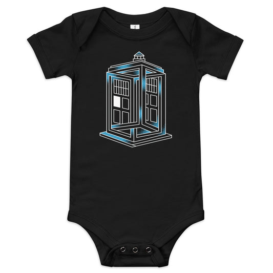 Optical Timey Wimey Kid's Onesie