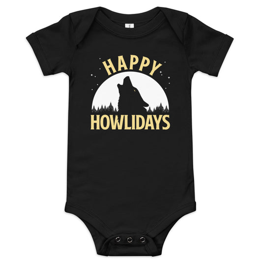 Happy Howlidays Kid's Onesie