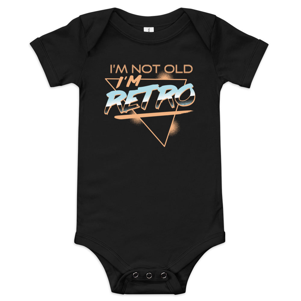 I'm Not Old I'm Retro Kid's Onesie