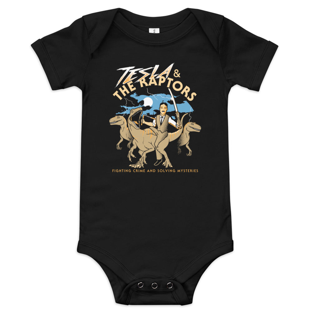 Tesla & The Raptors Kid's Onesie