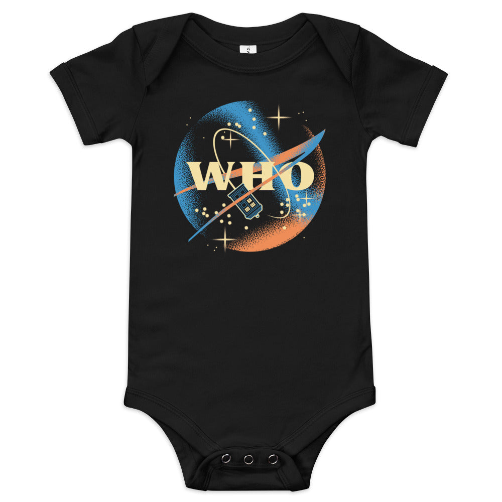 Who Space Administration Kid's Onesie