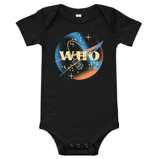 Who Space Administration Kid's Onesie