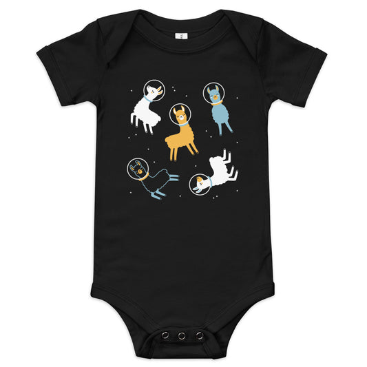 Llamas In Space Kid's Onesie